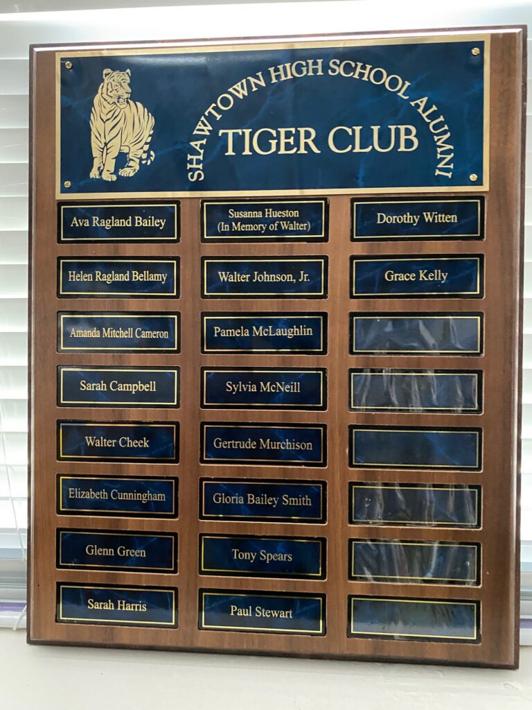 Shawtown High School Alumni Tiger Club